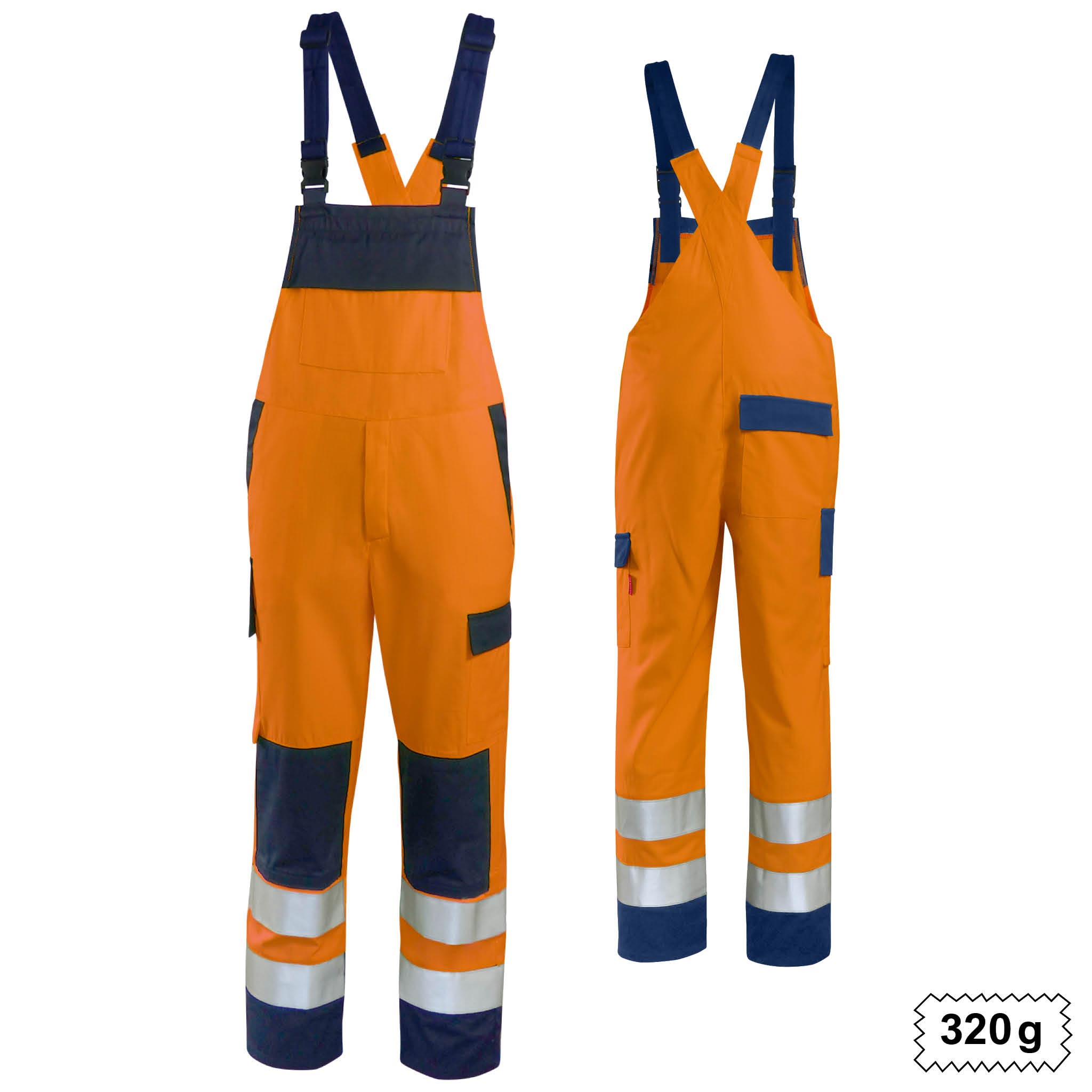 Latzhose High Vis Multinorm 929