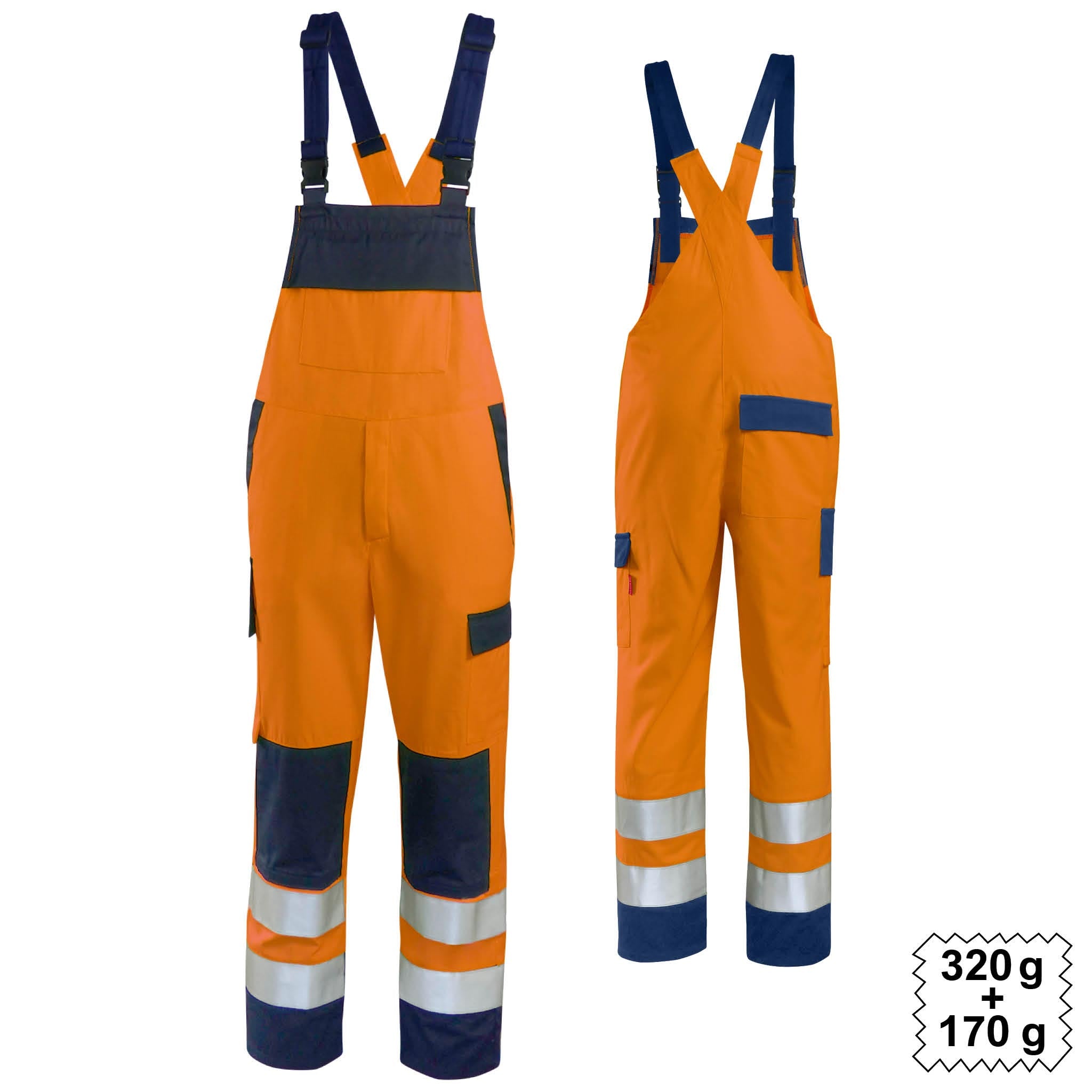Latzhose High Vis Multinorm 929