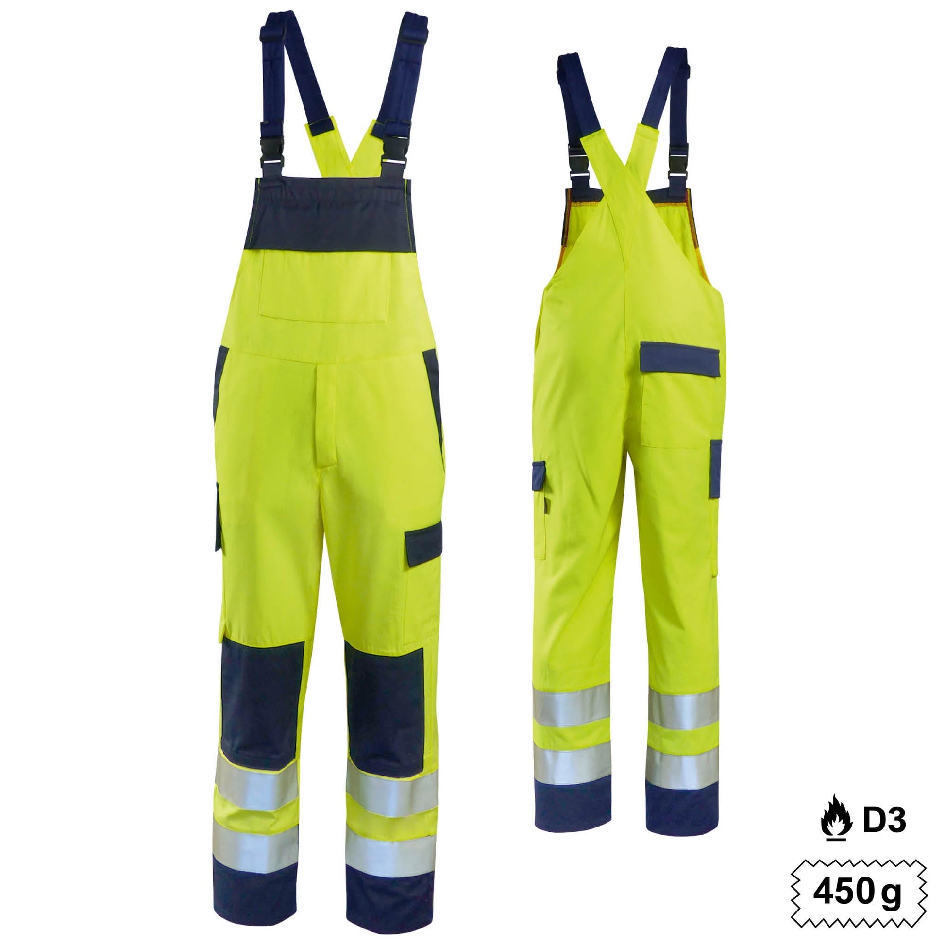 Latzhose High Vis Multinorm 911
