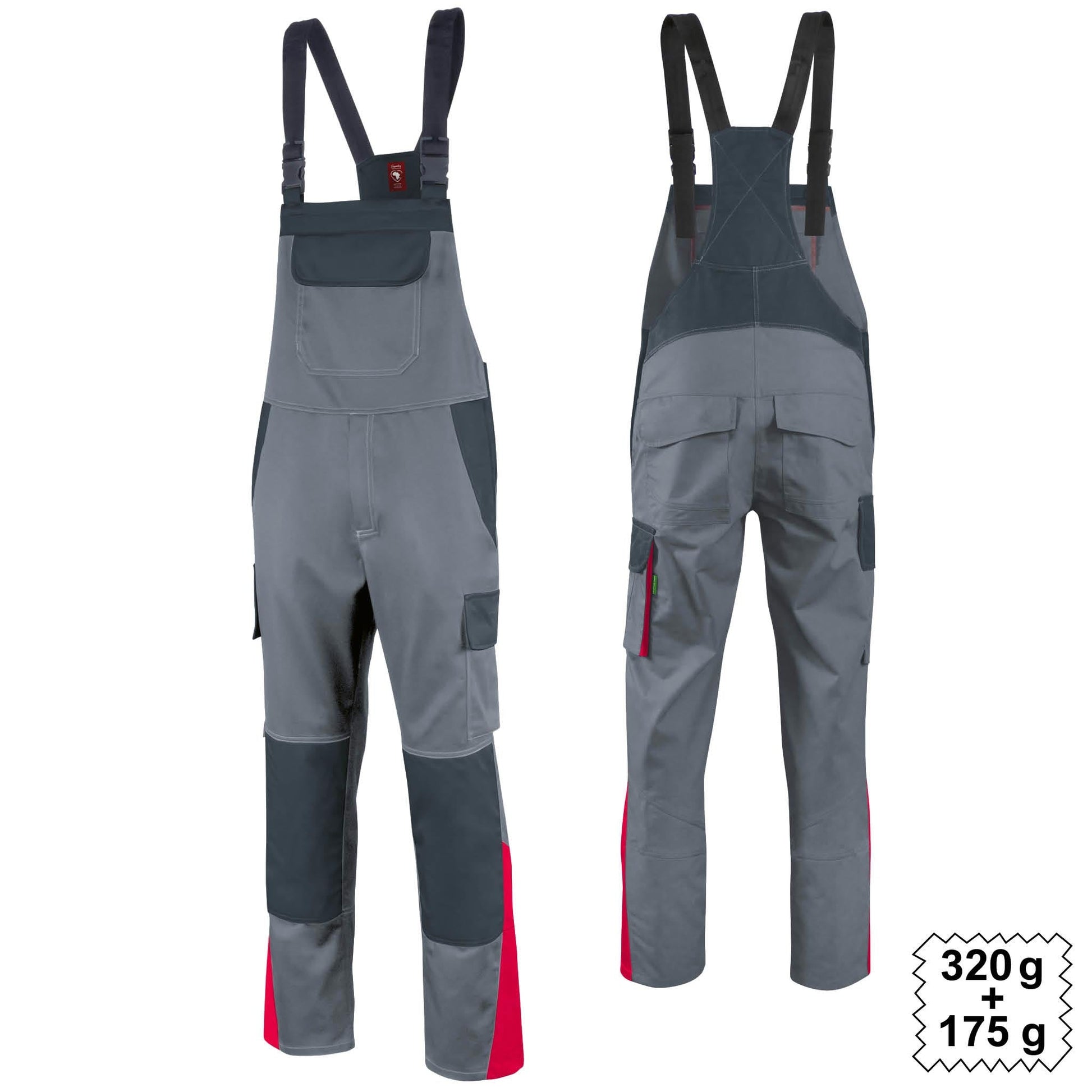 Latzhose ecoRover Safety Plus 636