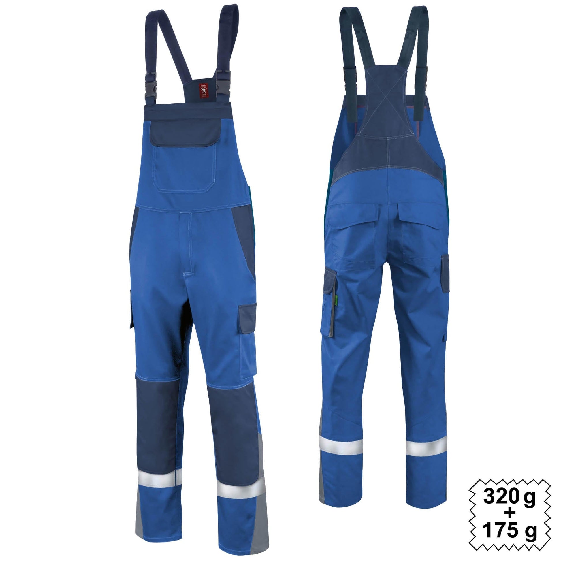 Latzhose ecoRover Safety Plus 574