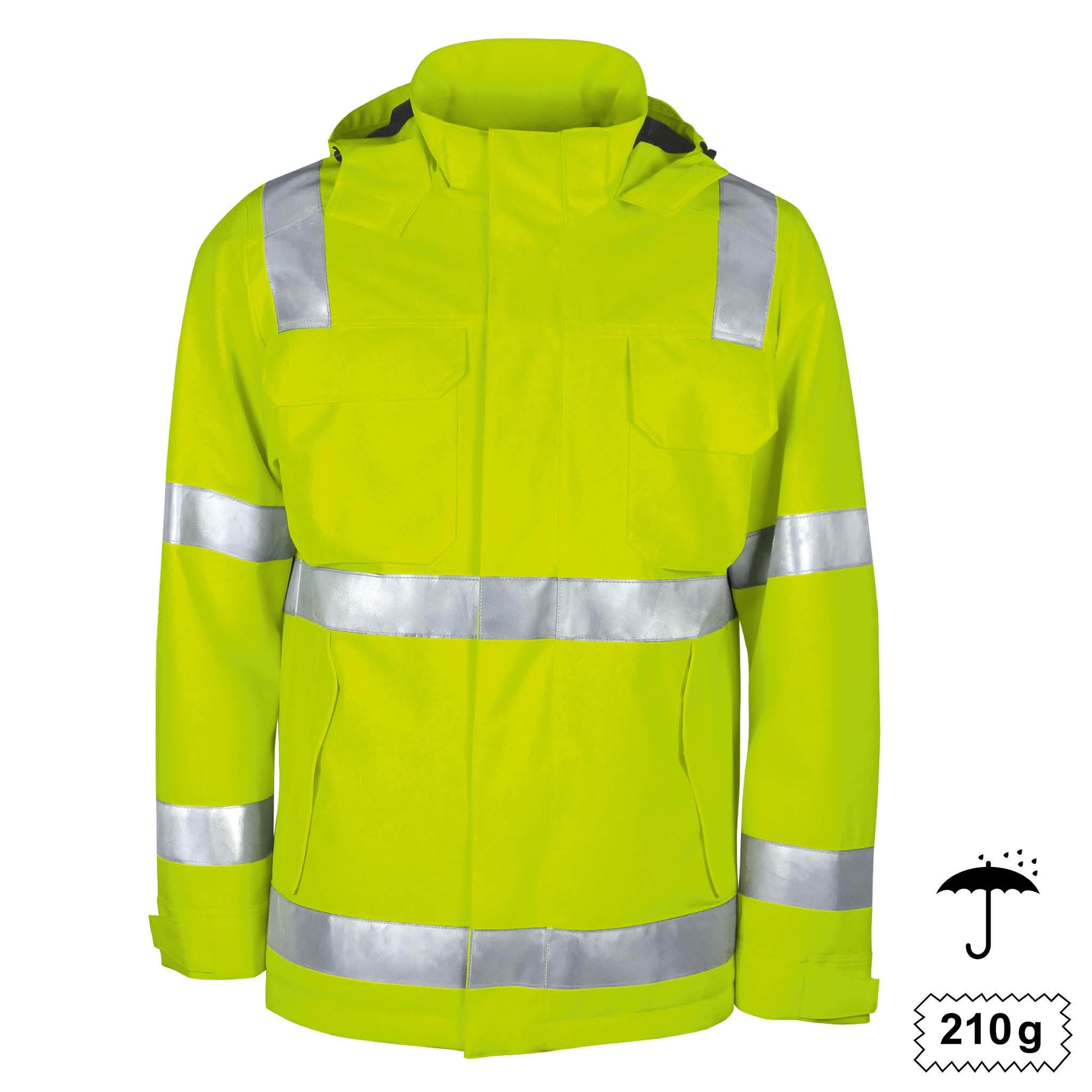 Wetterjacke Warnschutz 035
