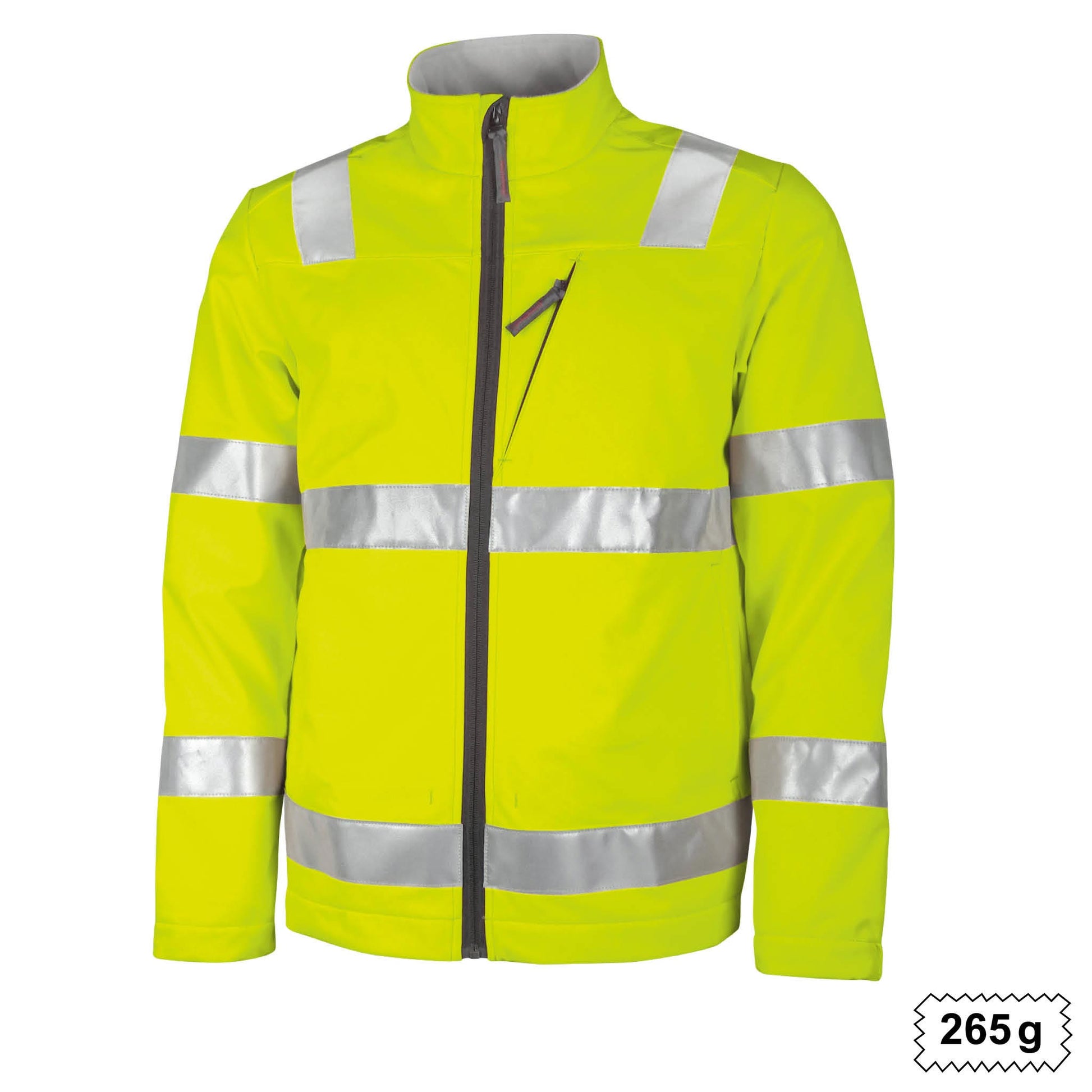 Softshell jacket high visibility 035